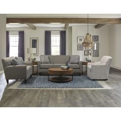 Bossa Nova Gray Loveseat -furniture QK1055746 DIME LF1 RM