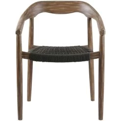 Santo Charcoal Stackable Side Chair