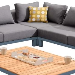 Polo Dark Gray 4 Piece Sectional -furniture QK1056188 ARMN IS2 OL