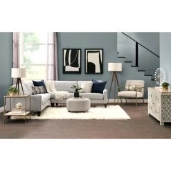 Scout Fog 2 Piece Right Loveseat Sectional