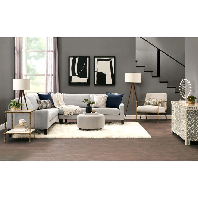 Scout Fog 2 Piece Right Loveseat Sectional 4 Scout Fog 2 Piece Right Loveseat Sectional - Image 2