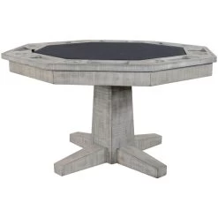 Summit County Alpine Gray Game Table