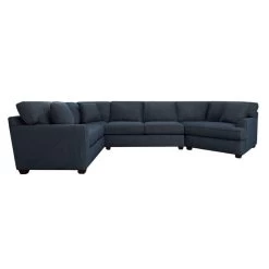 Connections Ocean Flare 3 Piece Right Arm Facing Cuddler Sectional