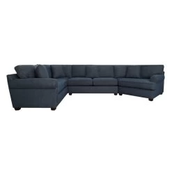 Connections Ocean Roll 3 Piece Right Arm Facing Cuddler Sectional