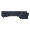Connections Ocean Roll 3 Piece Left Arm Facing Cuddler Sectional -furniture QK1058569 STLI PRI OL