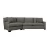 Connections Gunmetal Track Left Cuddler Sofa -furniture QK1058679 STLI PRI OL