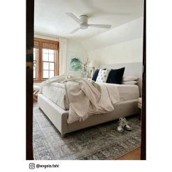 Olivia Ivory Queen Bed -furniture QK1059554 MODU LF2 RM