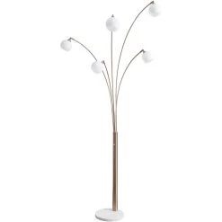 Taliya Champagne Floor Lamp