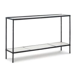 Ryandale Antique Black Console Table