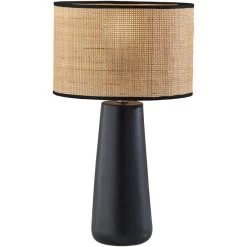 Adesso Sheffield Black Table Lamp