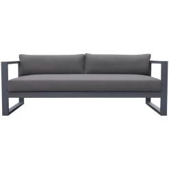 Aelani Dark Gray 4 Piece Patio Set