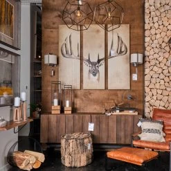 Orionis II Black Large Candle Holder Lantern -furniture QK1060948 MEFD LF2 RM