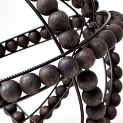 Earnhardt Black Large Beaded Orb 13 Earnhardt Black Large Beaded Orb -furniture QK1060962 MEFD IS1 OL