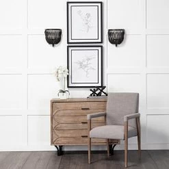 Carrollton White Large Geometric Ball Jack -furniture QK1060965 MEFD LF2 RM