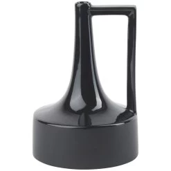 Burton Matte Black Medium Jug Vase -furniture QK1060980 MEFD ABR OL
