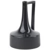 Burton Matte Black Medium Jug Vase