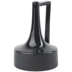 Burton Matte Black Medium Jug Vase