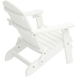 Blaze White Kids Adirondack Chair -furniture QK1061113 GCHR ABR OL