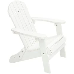 Blaze White Kids Adirondack Chair -furniture QK1061113 GCHR AFR OL