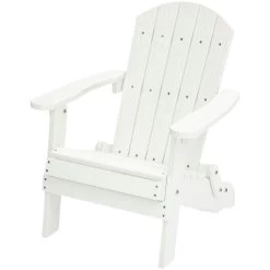 Blaze White Kids Adirondack Chair