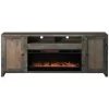 Joshua Creek Barnwood 84 Inch Fireplace Console -furniture QK1061718 LEGE PRI OL