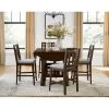 Acorn Hill Brown 5 Piece Drop Leaf Dining Set 2 Acorn Hill Brown 5 Piece Drop Leaf Dining Set -furniture QK1061804 DAVF LF2 RM