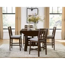 Acorn Hill Brown 5 Piece Drop Leaf Dining Set