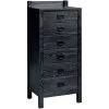 Jasper Ebony Lingerie Chest 1 Jasper Ebony Lingerie Chest -furniture QK1062212 CADO PRI OL