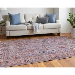 Rawlins Light Blue 5x7 Rug 8 Rawlins Light Blue 5x7 Rug -furniture QK1062278 FEIZ LF2 RM