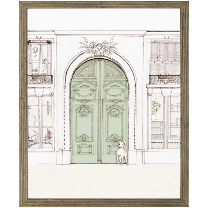 Kids Green Door Wall Art 3 Kids Green Door Wall Art