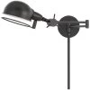 Linthal Dark Bronze Swing Arm Wall Lamp -furniture QK1062505 CALG PRI OL