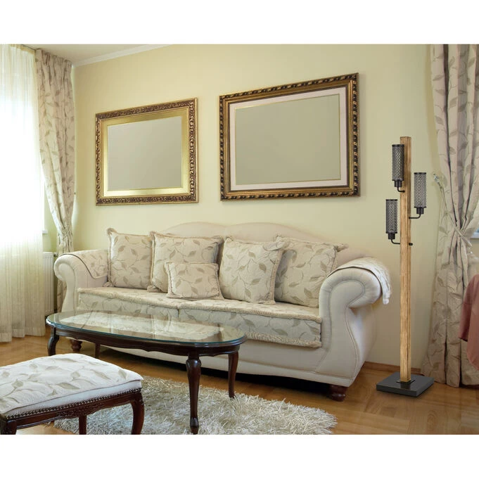 Lenox Light Oak Floor Lamp 4 Lenox Light Oak Floor Lamp - Image 2