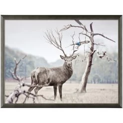 Alert Deer Wall Art