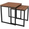 Hixon Mahogany Tan Set Of End Tables -furniture QK1063058 NOCA PRI OL