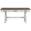 Drake Rustic White Writing Desk -furniture QK1063794 INTC PRI OL