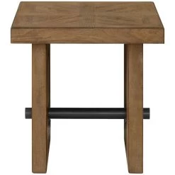 Landmark Weathered Oak End Table