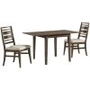Kauai Brushed Mango 3 Piece Drop Leaf Dining Set 1 Kauai Brushed Mango 3 Piece Drop Leaf Dining Set -furniture QK1063836 INTC PRI OL