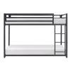 Brooks Black Twin Over Twin Bunk Bed -furniture QK1063883 TOPL PRI OL