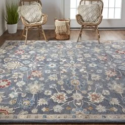 Rylan Blue 5x8 Rug -furniture QK1064346 FEIZ LF2 RM