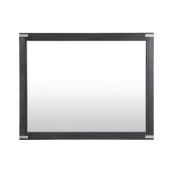 Laguna Weathered Steel Mirror