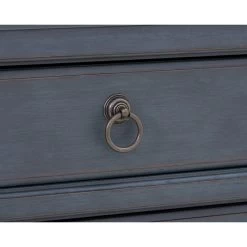 Americana Corduroy Blue Nightstand 9 Americana Corduroy Blue Nightstand -furniture QK1064859 LEGE IS1 OL