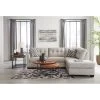 Mahoney Pebble Right Chaise Sectional 1 Mahoney Pebble Right Chaise Sectional -furniture QK1066113 ASHL LF1 RM