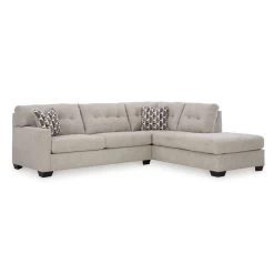 Mahoney Pebble Right Chaise Full Sleeper Sectional