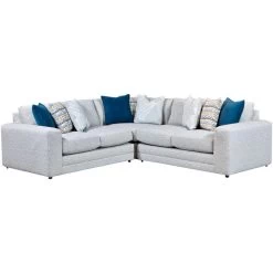 Batik Platinum Loveseat Sectional