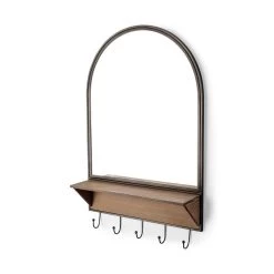 Neville Black Arch Mirror