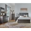 Cortland Light Steel Gray Queen 4 Piece Room Group -furniture QK1066788 PROG LF1 RM