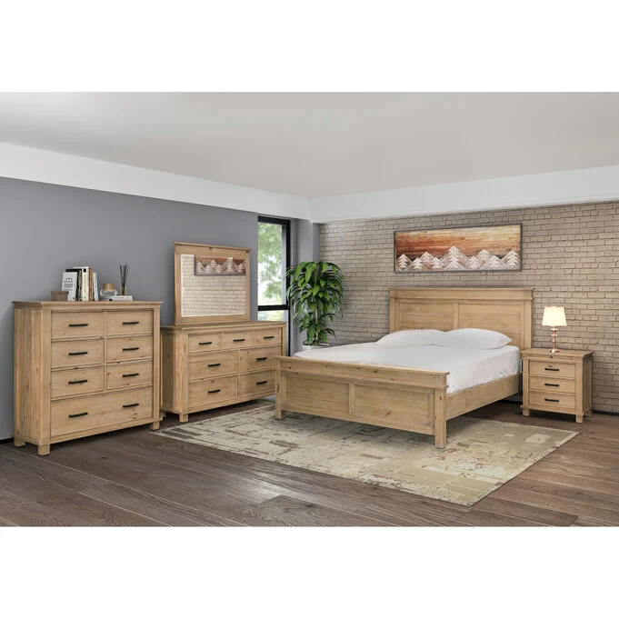 Glacier Point Golden Java Queen Panel Bed 4 Glacier Point Golden Java Queen Panel Bed - Image 2