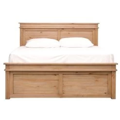 Glacier Point Golden Java Queen Captain Bed