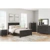 Nanforth Graphite Queen 4 Piece Panel Room Group 1 Nanforth Graphite Queen 4 Piece Panel Room Group -furniture QK1067061 ASHL LF1 RM