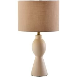 Adesso Naomi Beige Table Lamp